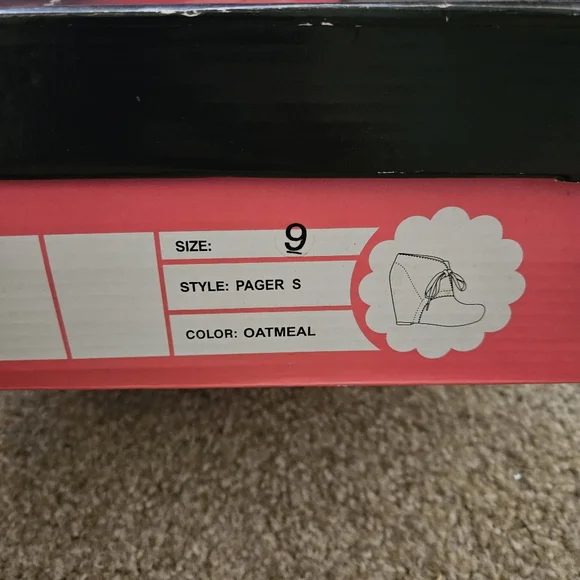 Charlotte Russe Pager S Suede Tan Wedges - Picture 2 of 2